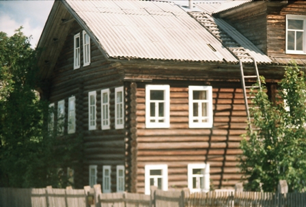 Дом северных коми. Ижма. Фото Евгении Гилевой